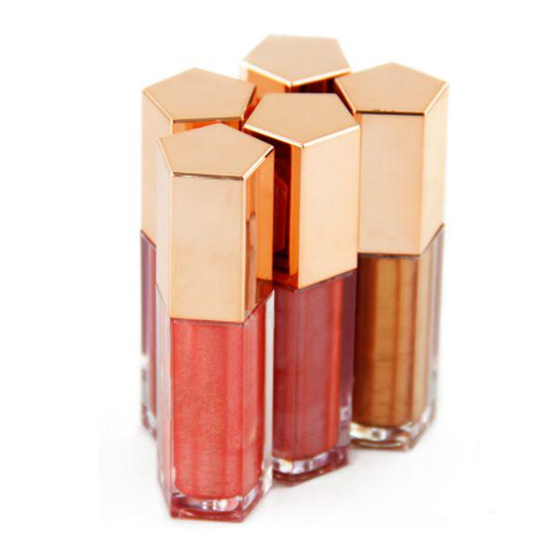 Gloss de buze Glitter Waterproof Lip Gloss Ruj lichid natural