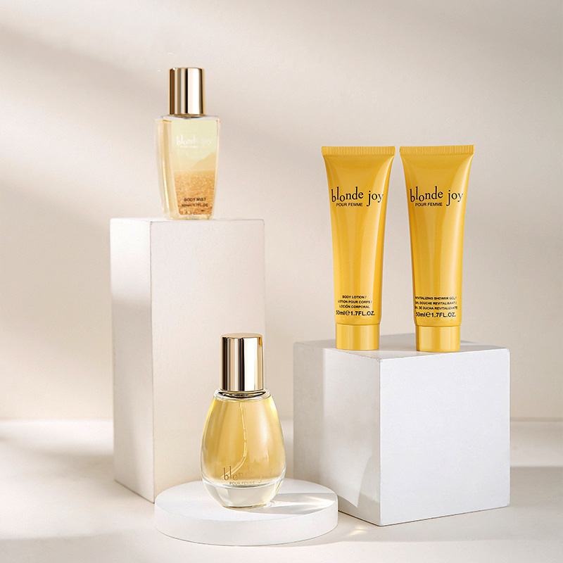 Set cadou pentru îngrijirea pielii pentru baie spa include gel de duș loțiune de corp și ceață de corp și parfum pentru femei