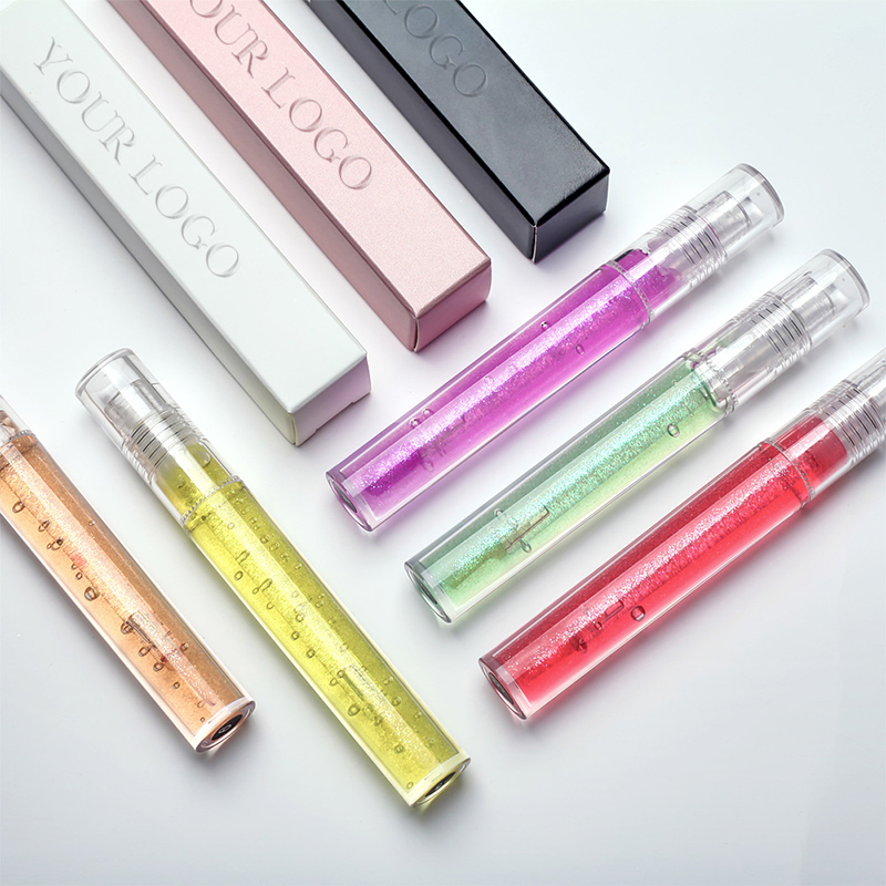 Jelly Cute Wet Lip Gloss Ruj lichid hidratant, strălucitor, luciu de buze Crystal Clear