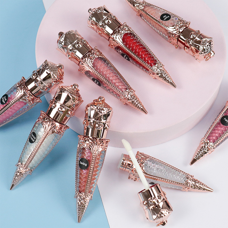 Nou set de luciu de buze 3 în 1 cutie cadou mat Ruj combinat de machiaj