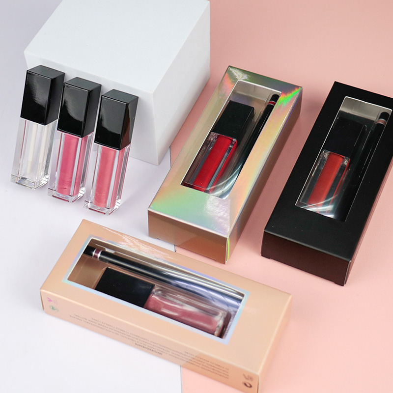 Machiaj Buze lichide 113 culori Lipgloss Matte Liquid Waterproof Ruj Set de luciu de buze și creion de buze